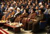 حضور آیت الله ناصری در گردهمایی نخبگان در  دانشگاه علوم پزشکی تهران